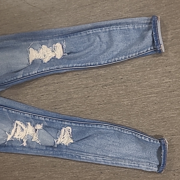 American Eagle super high waist jeggings. Sz 2 - Picture 4 of 8